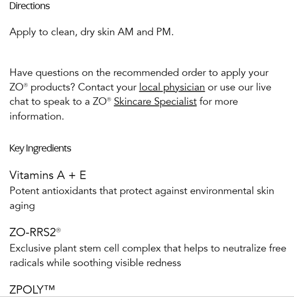 ZO SKIN HEALTH Daily Power Defense cream - Picture 6 of 7